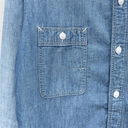 Chambray Work Shirt Blue