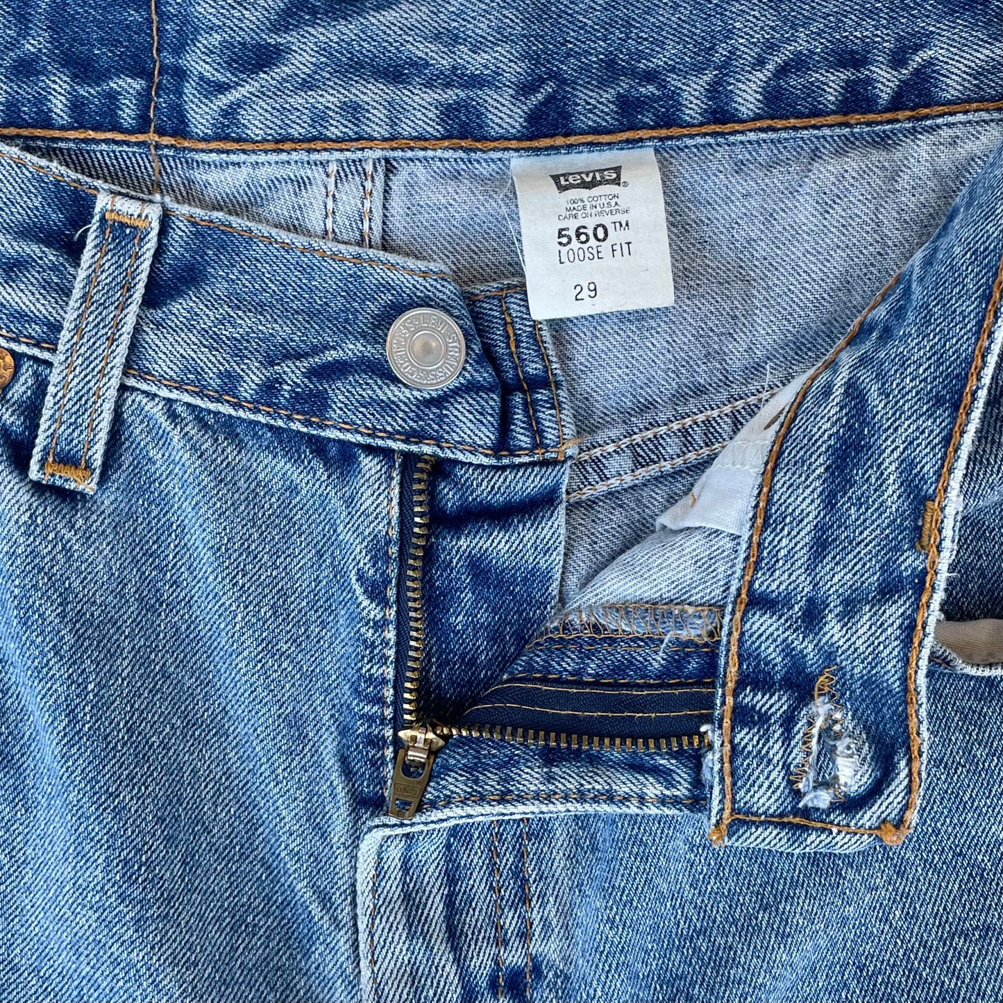 560 Denim Shorts Blue