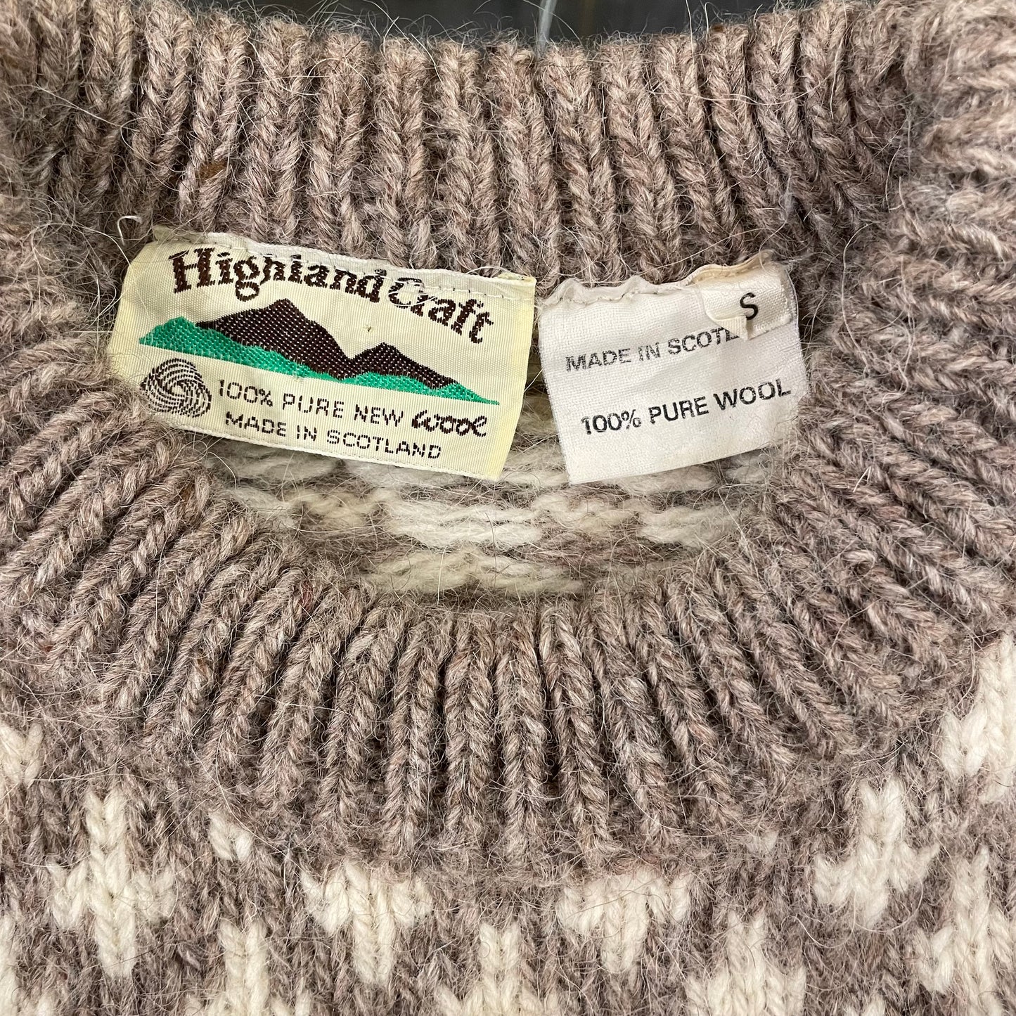 Lopapeysa Knit Sweater Beige