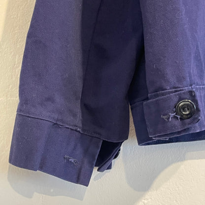 TALON Zip Cotton Work Jacket Navy