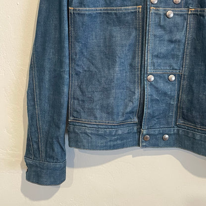 Faded Denim Jacket Indigo