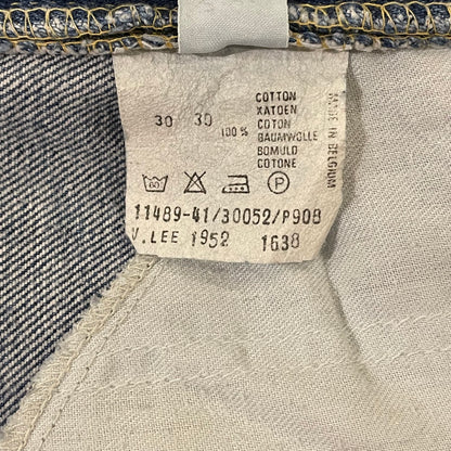 Regular Tapered Jeans Mid Wash Blue Talon Zip