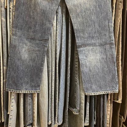 Regular Straight Jeans Dark Wash Indigo