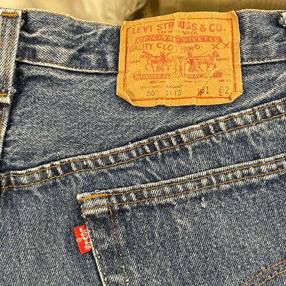 501 Jeans Regular Straight Fit Button Fly