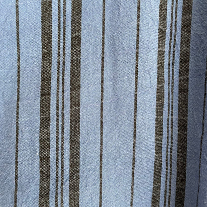 Stripe Shirt Blue Cotton