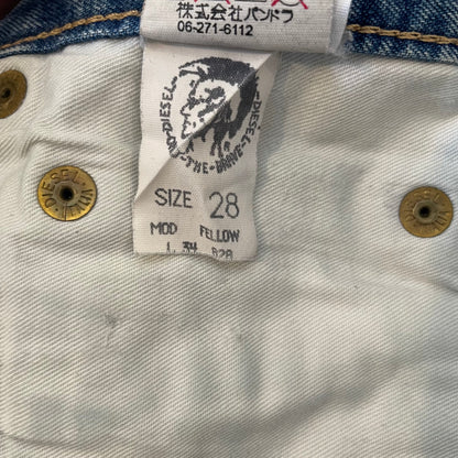 Light Wash RR55 Straight Leg Jeans Blue