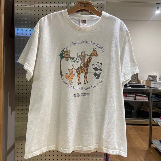 BrainMinder Buddy T-Shirt White