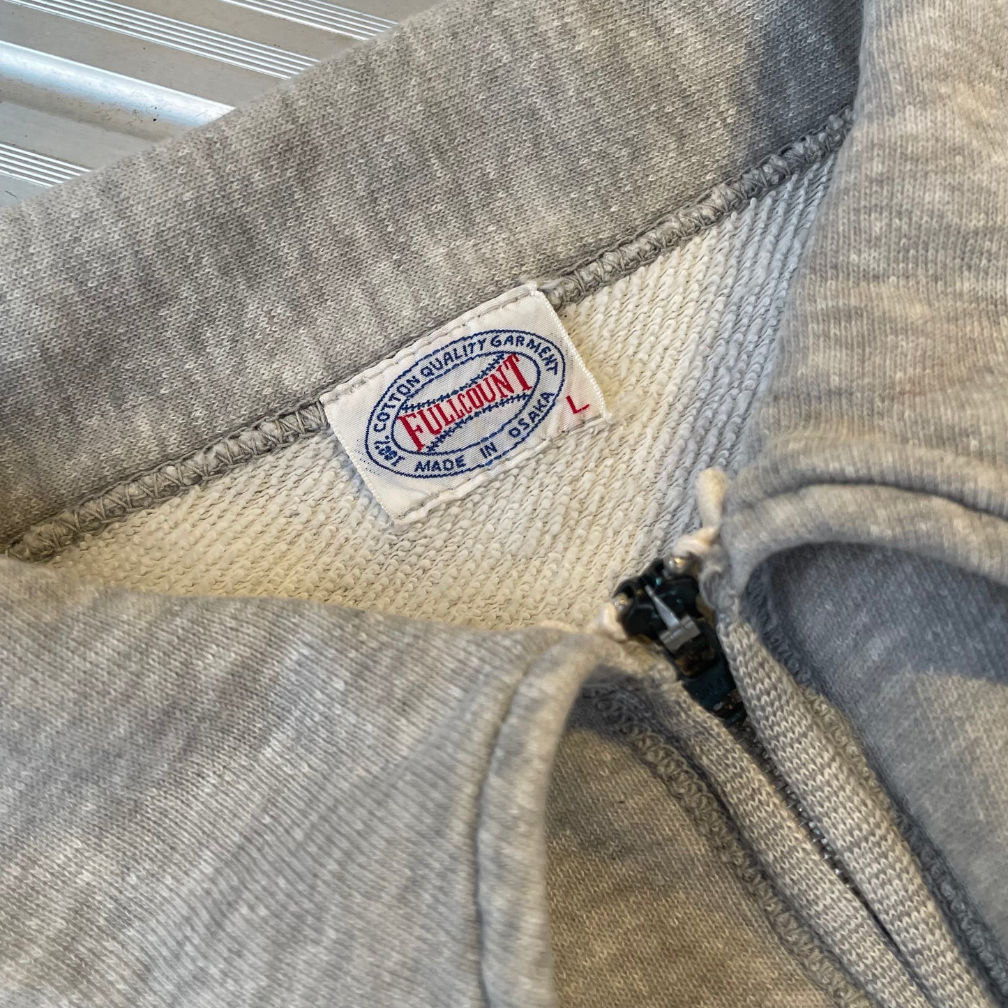Half-Zip Sweatshirt Gray