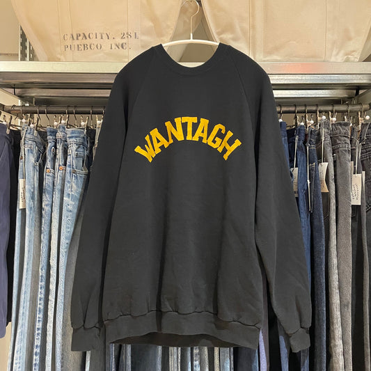 WANTAGH Sweatshirt Raglan Black