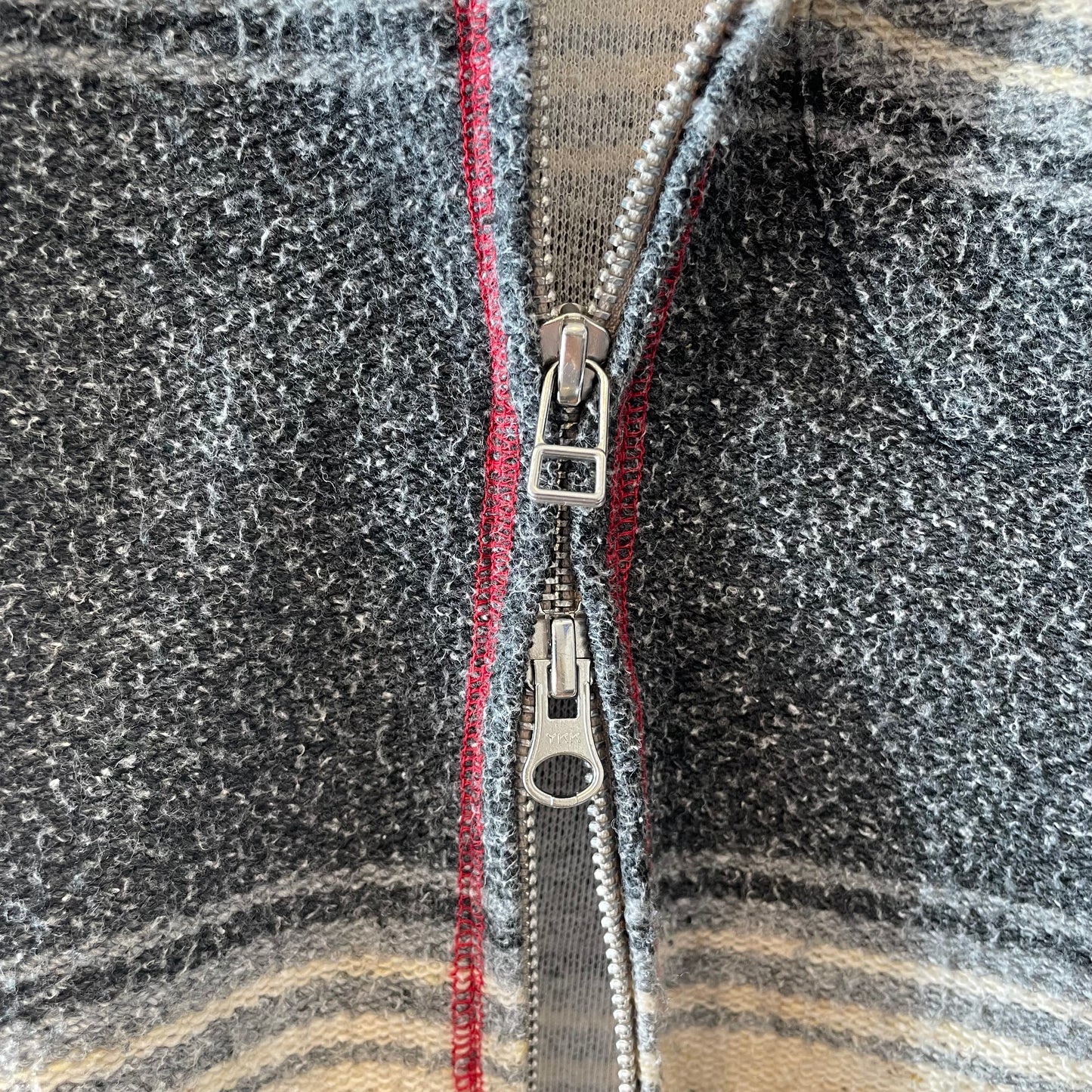 Stripe Zip Hoodie
