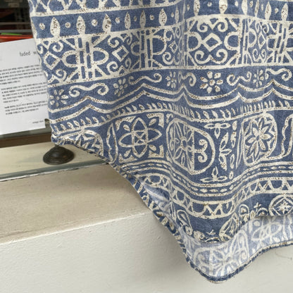 Pattern Shirt Blue