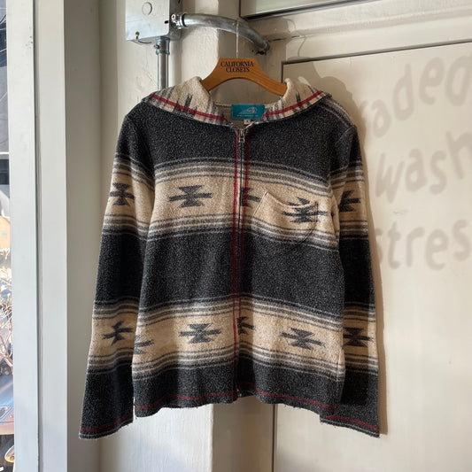 Stripe Zip Hoodie