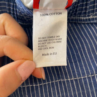 Hickory Cotton Workwear Pants Drawstring