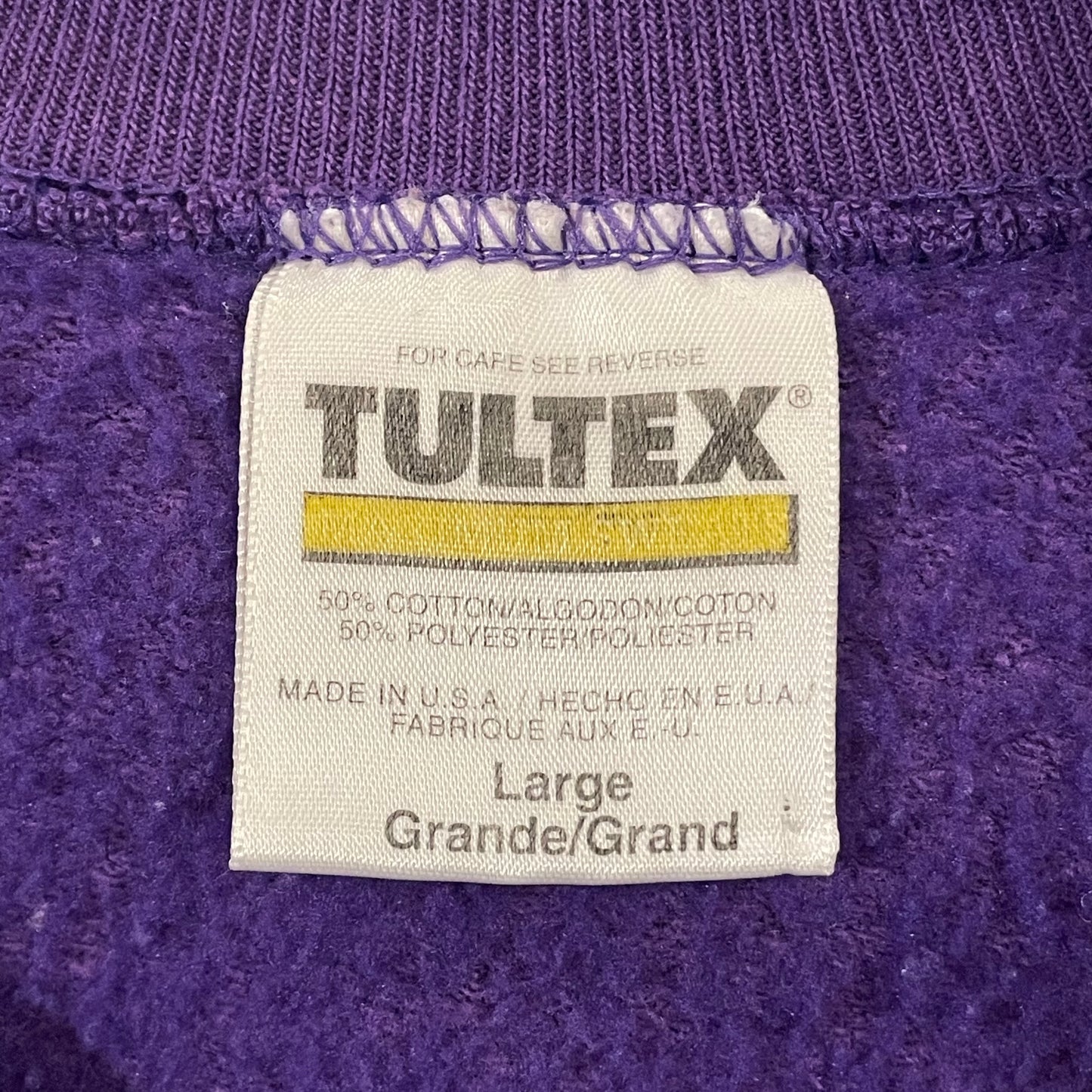 50/50 Tubular Blank Sweatshirt Purple