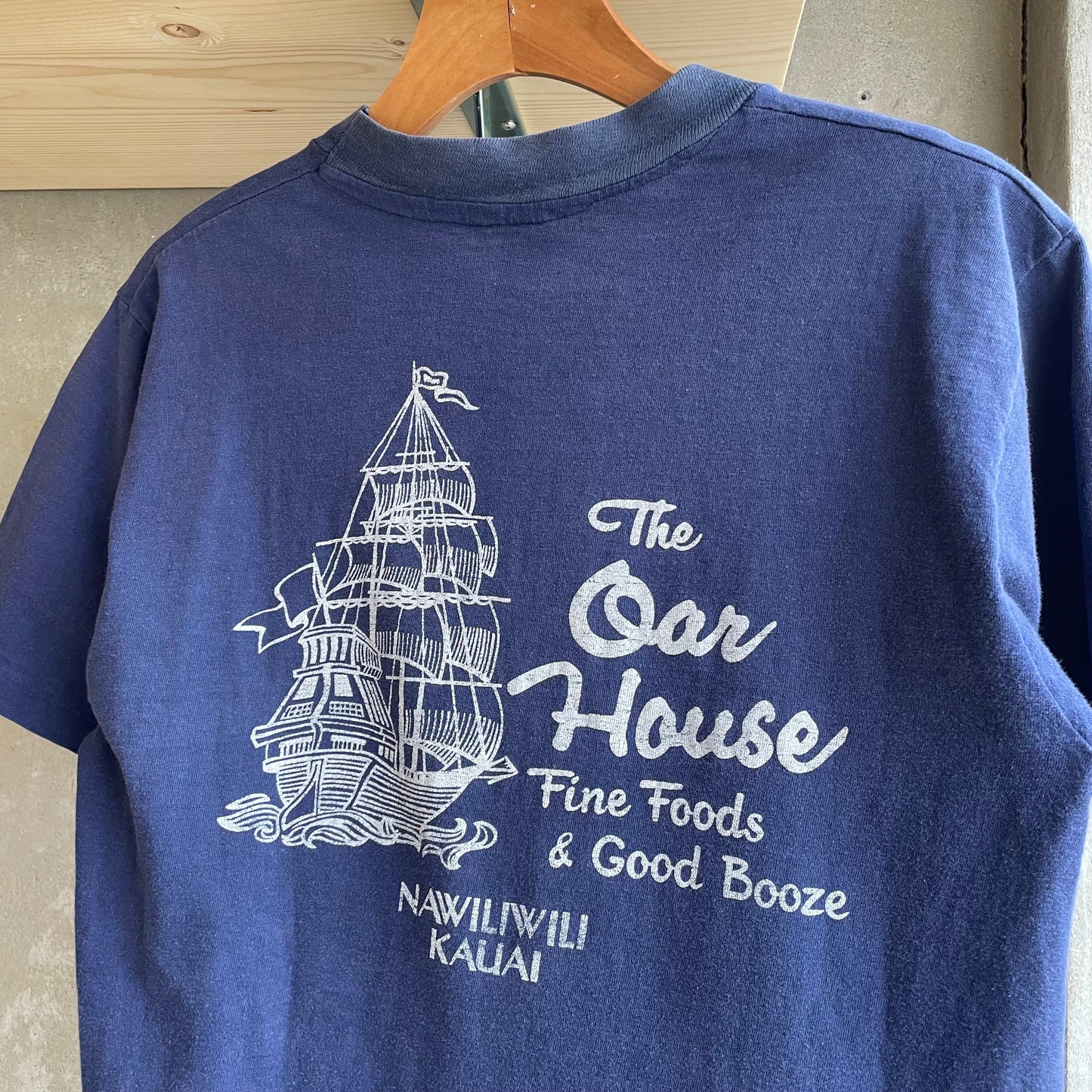 Oar House Kauai T-Shirt Navy