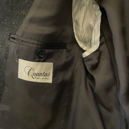 Wool Cashmere Blazer Gray