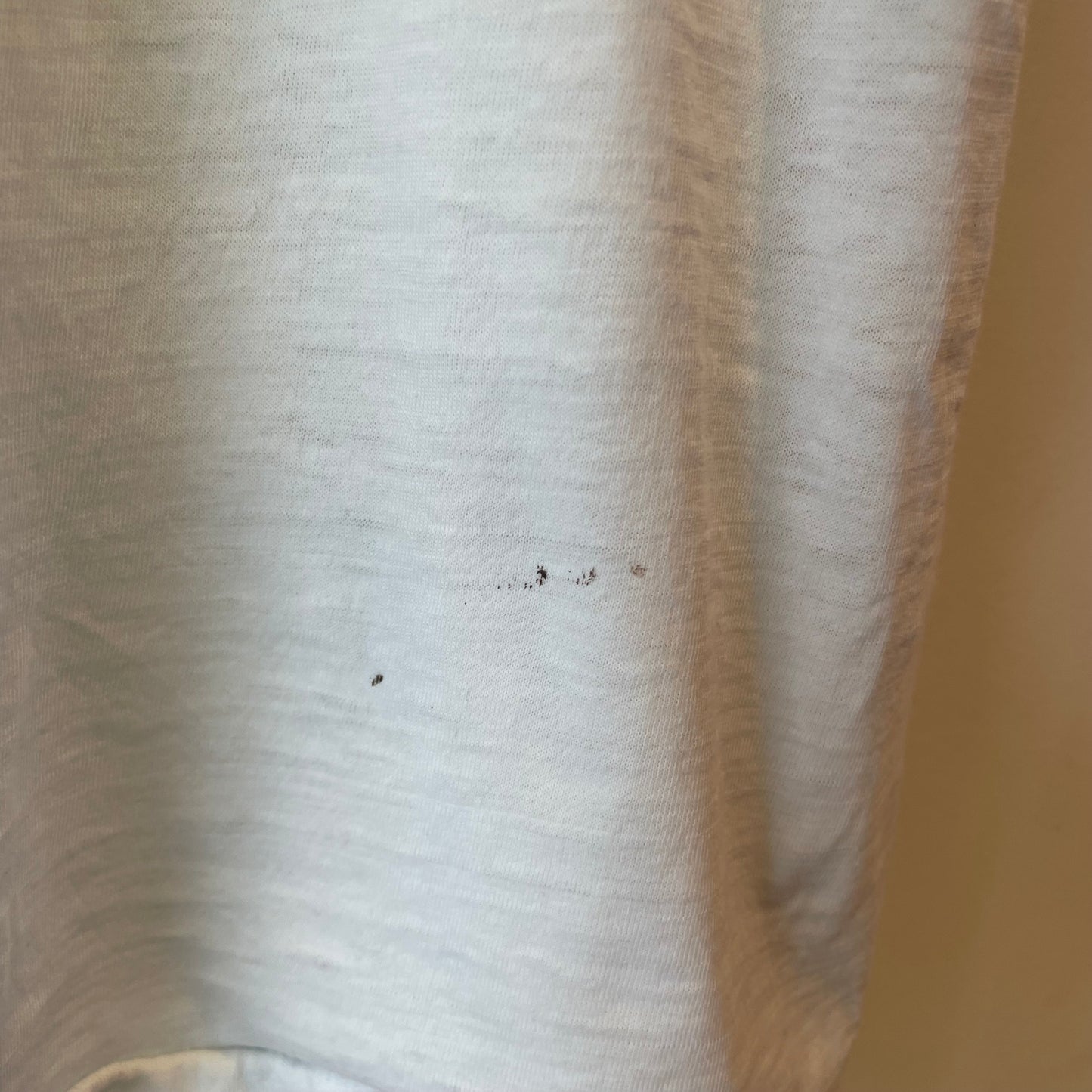 Ringer Tank Top White