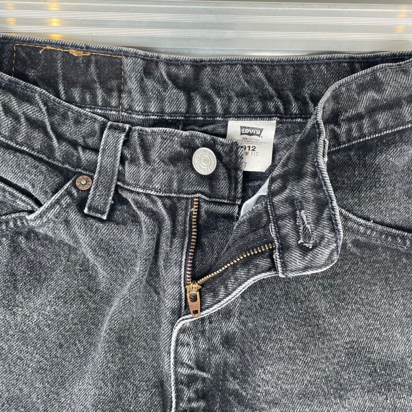 Denim Shorts Black