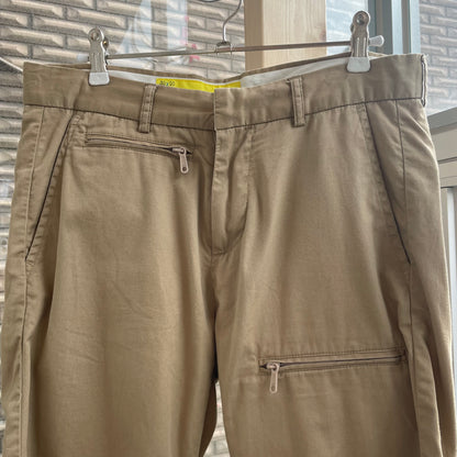 Cotton Shorts Beige