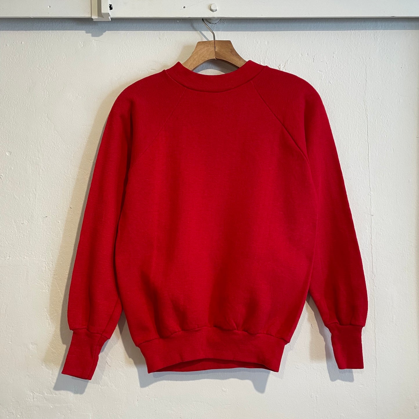 Raglan Blanc Sweatshirt Red