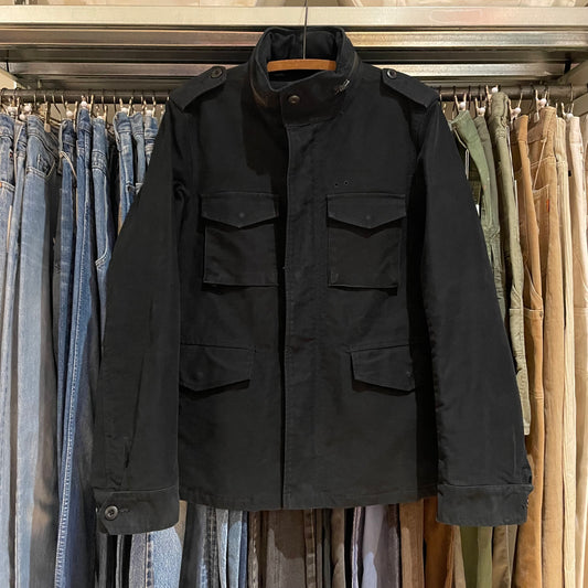 Military Jacket Black Waldes Zip