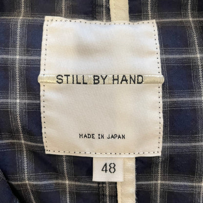 Navy Check Tailored Blazer