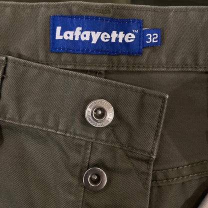 Lafayette Olive Green Cotton Shorts