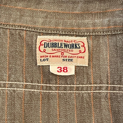 Herringbone Work Shirt Brown