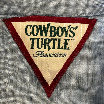 Chambray Western Shirt Blue