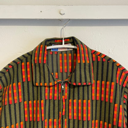 Euro Vintage Dederon Shirt Khaki / Orange