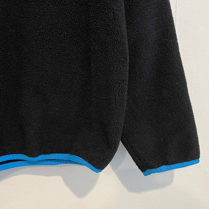 Snap T Collar Fleece Black Blue