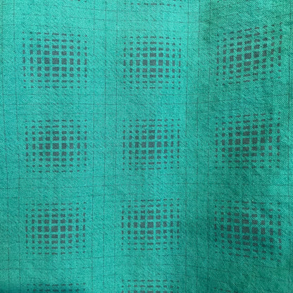 Ombre Check Cotton Shirt Green