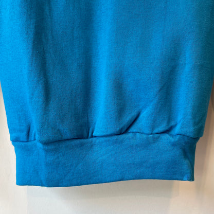 Deadstock Blank Raglan Sweatshirt Turquoise