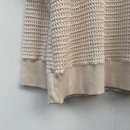 Crewneck Knit Pullover Ivory