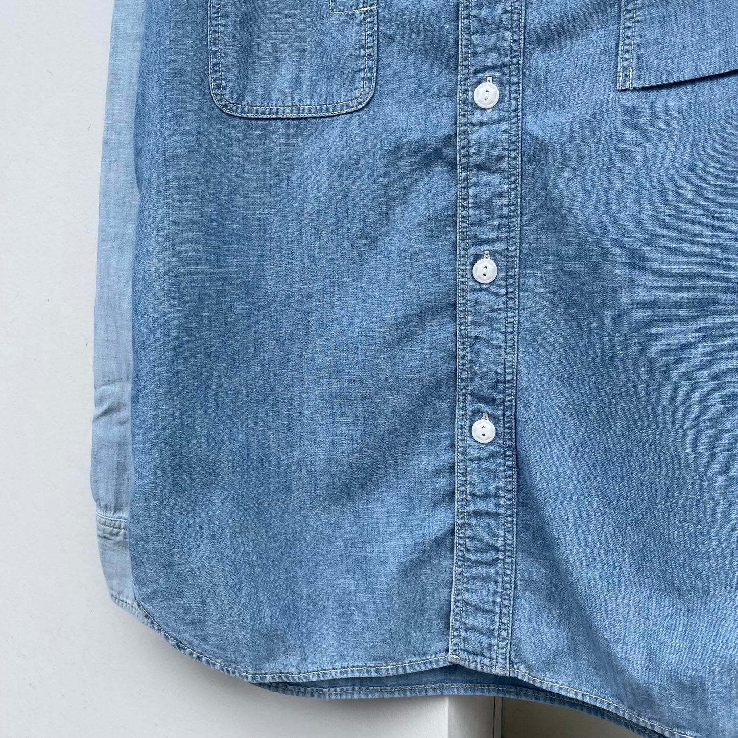 Chambray Work Shirt Blue