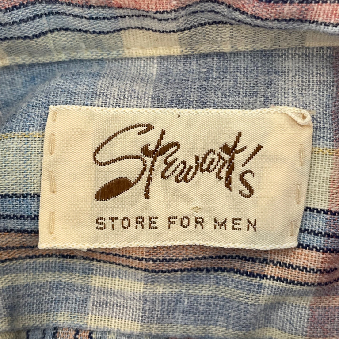 Plaid Check Shirt Blue