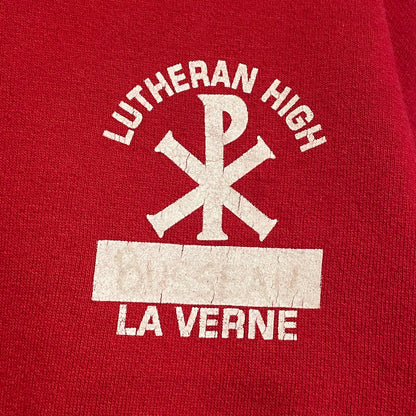 Lutheran High Hoodie Red