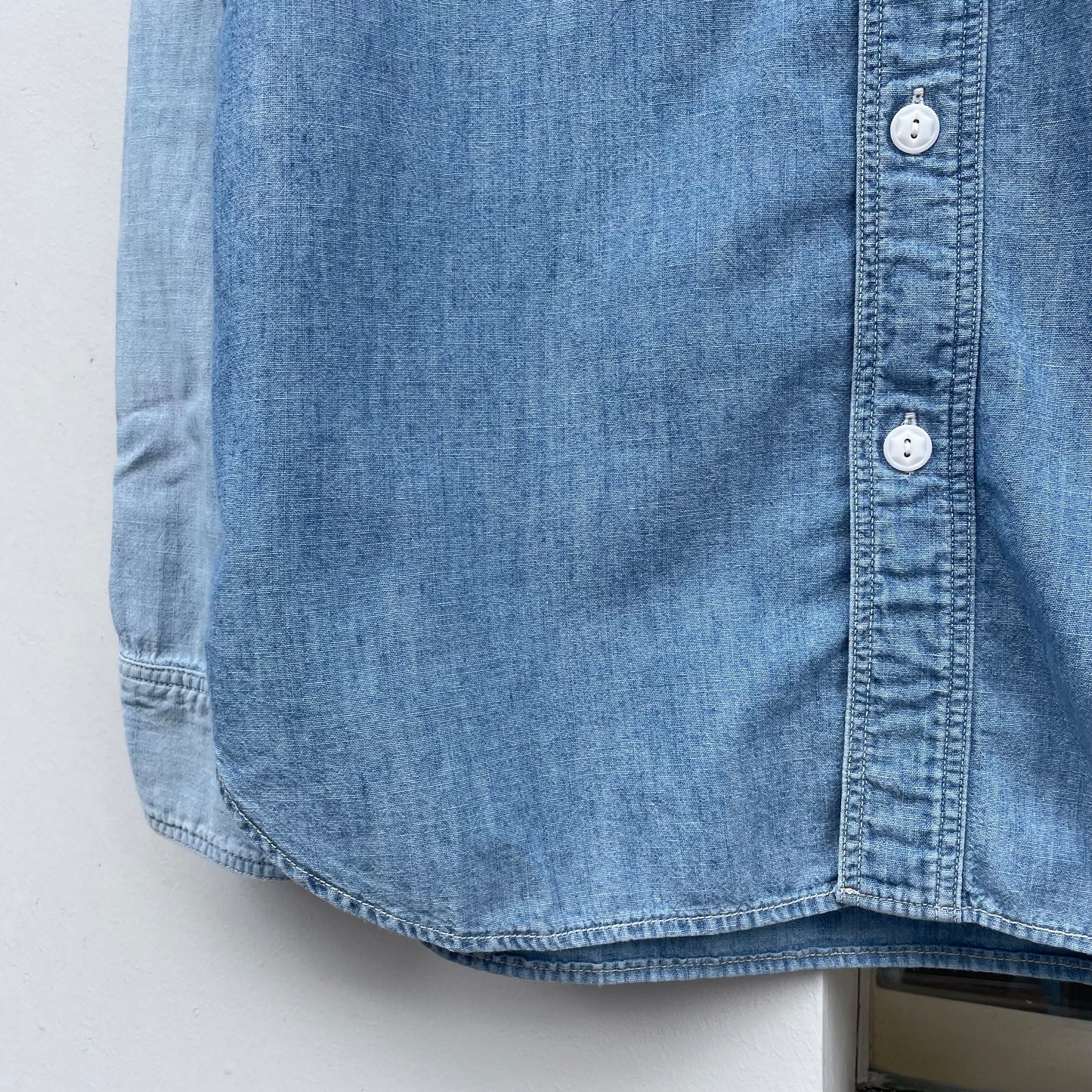 Chambray Work Shirt Blue