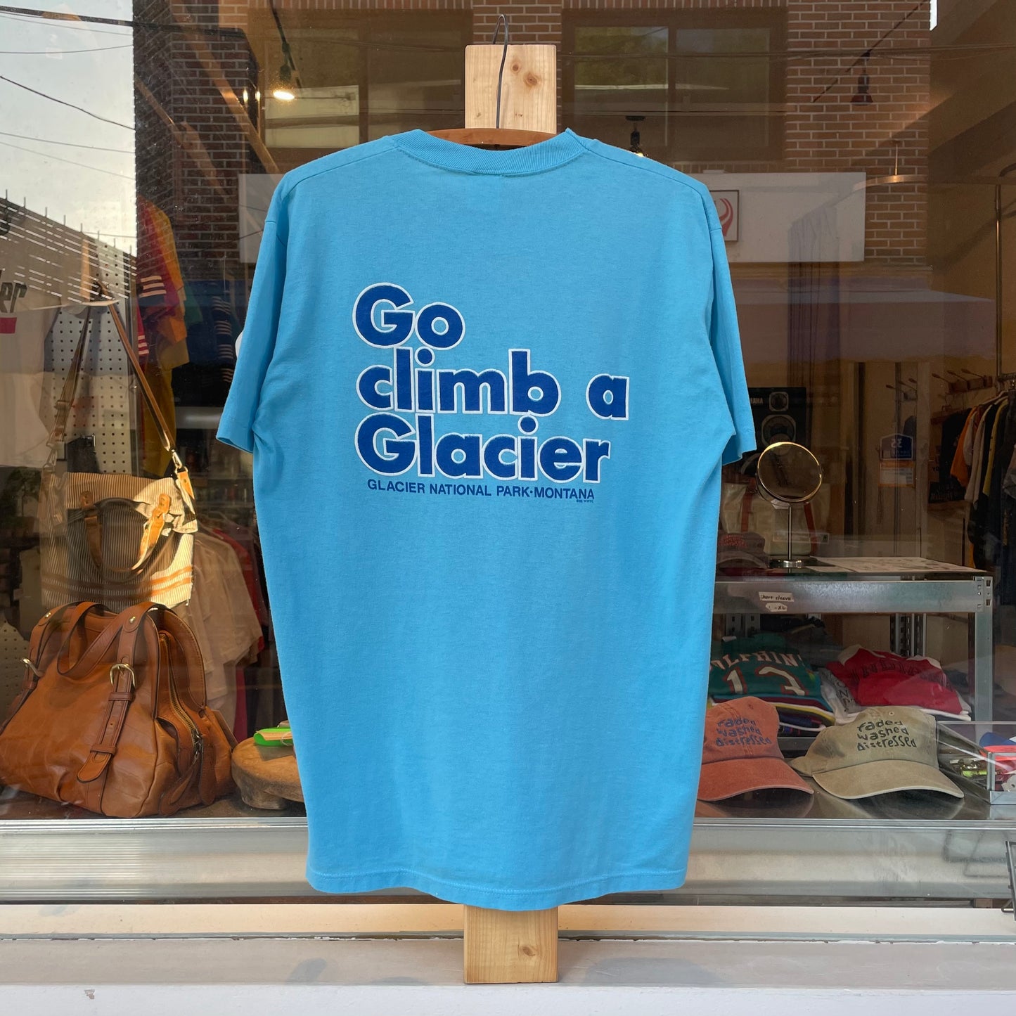 Sheep Graphic T-Shirt Blue