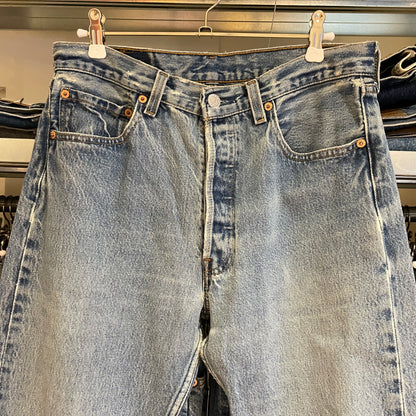 Faded Light Wash 501xx Denim Jeans