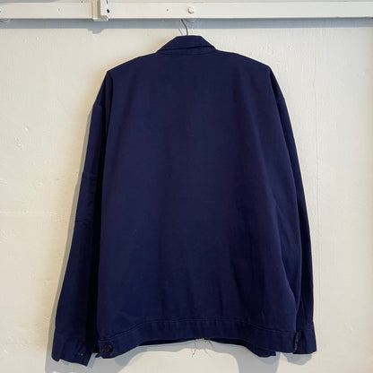 TALON Zip Cotton Work Jacket Navy