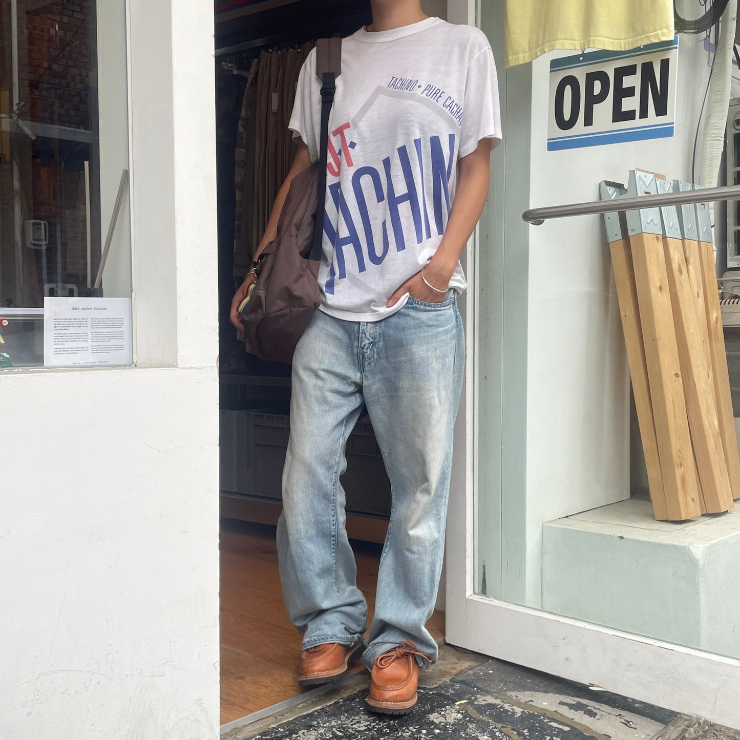 J.T. Tachino T-Shirt White