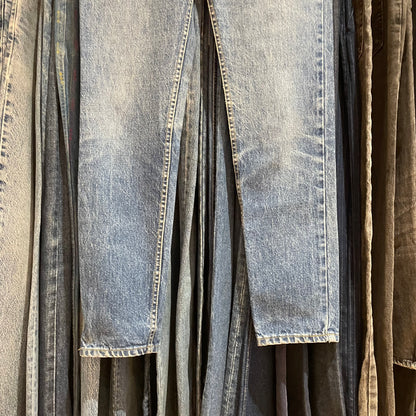 Regular Tapered Jeans Mid Wash Blue Talon Zip