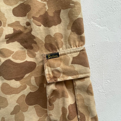 Camouflage Cargo Shorts Brown