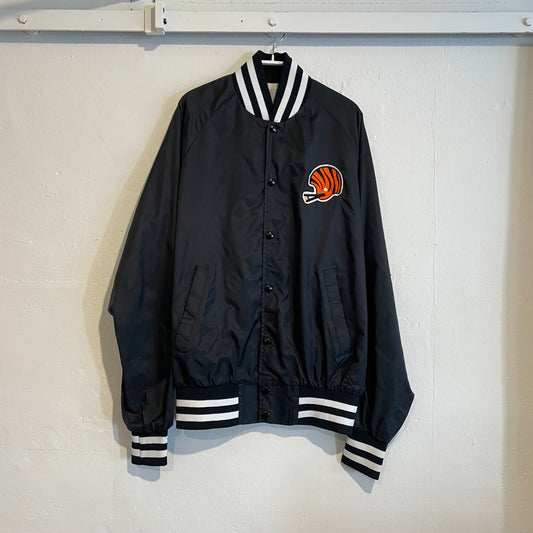 Stitch Nylon Studium Jacket Black