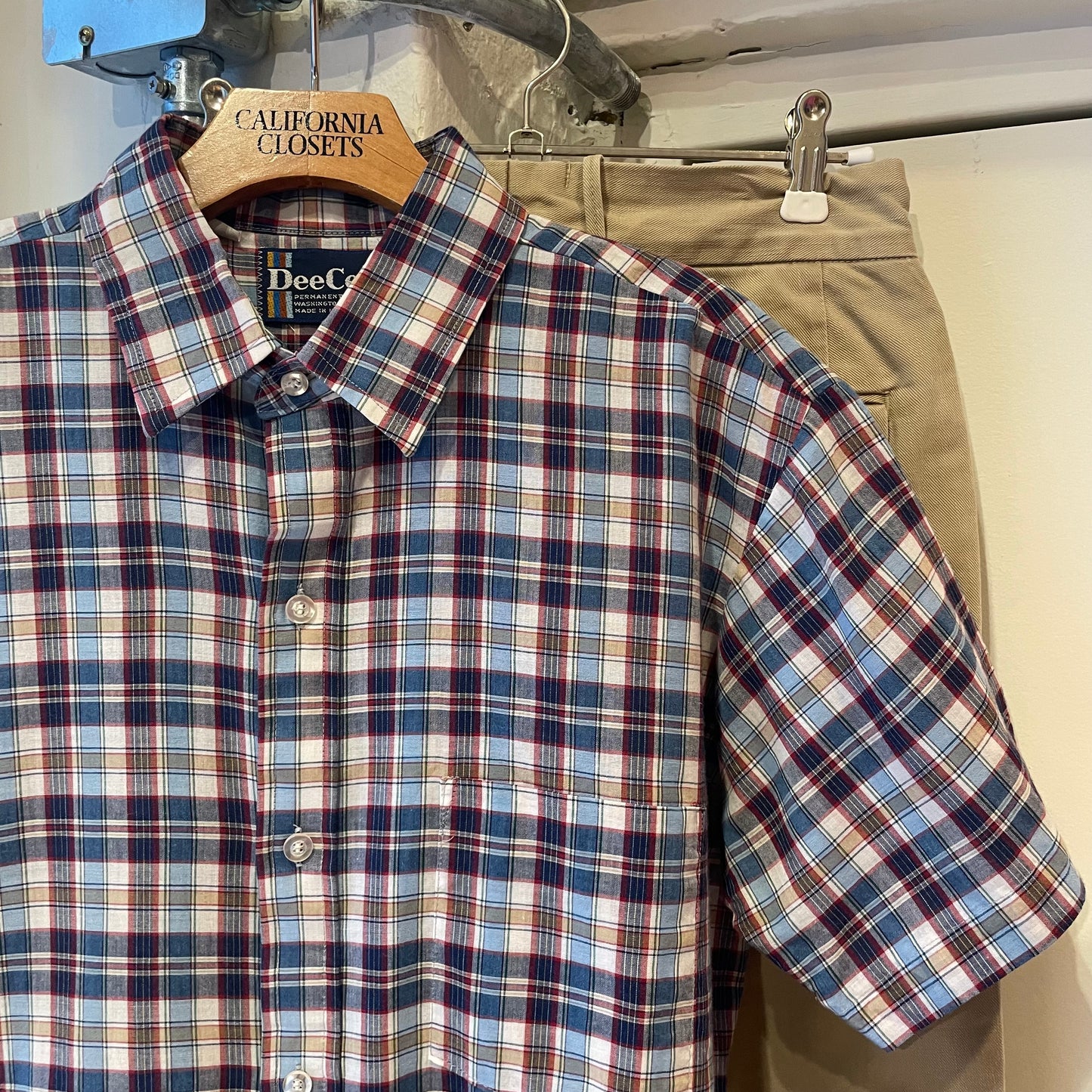 Check Shirt Blue