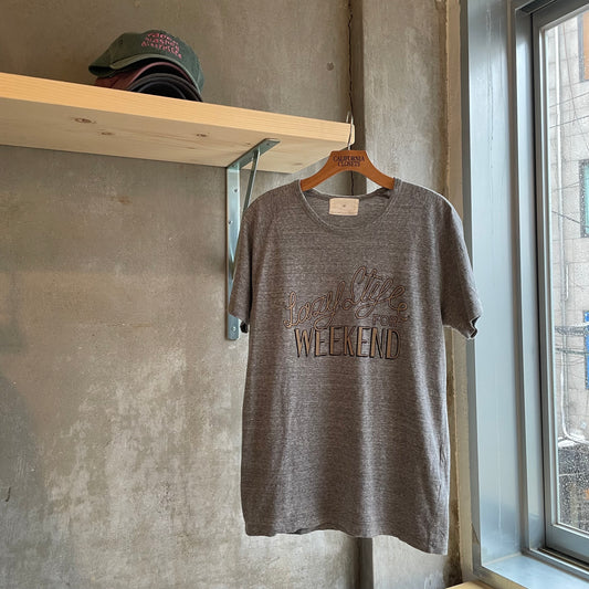 Raglan Graphic T-Shirt Gray