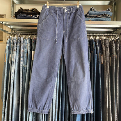 Hickory Cotton Workwear Pants Drawstring
