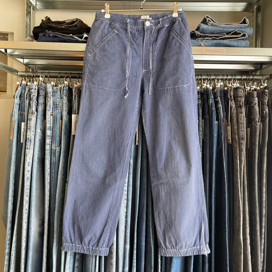 Hickory Cotton Workwear Pants Drawstring