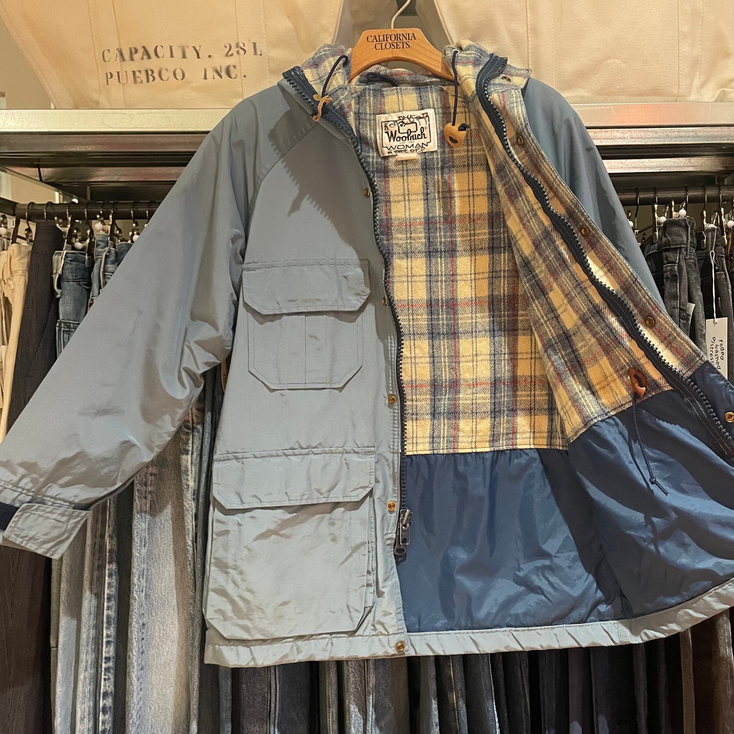 60/40 Plaid Wool Lined Mountain Parka